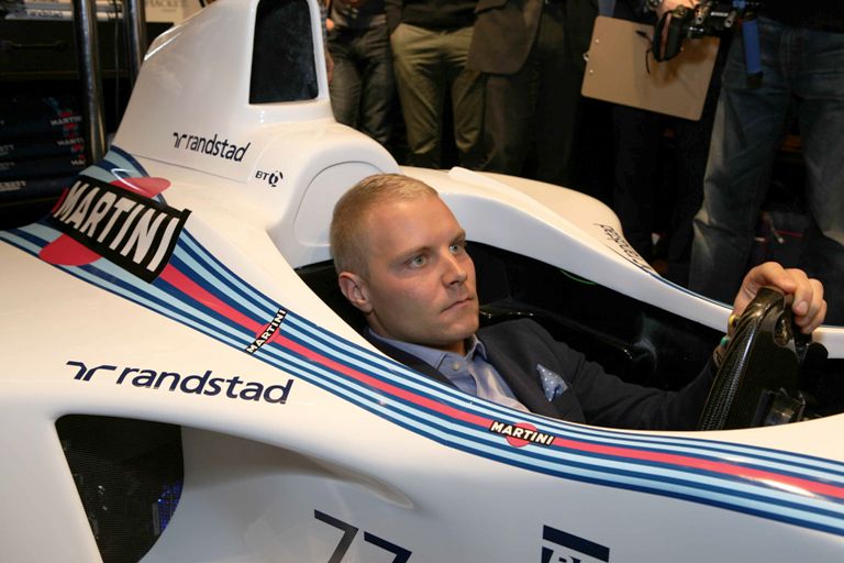 Hackett London and Valtteri Bottas